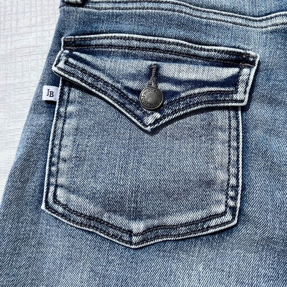 Judy Blue Light Blue Jean Shorts - Picture 6 of 13